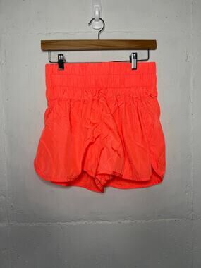 Free People Movement Athletic Shorts Neon Orange Size Medium